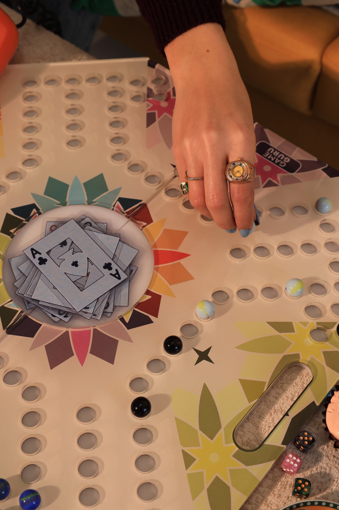 Colors of Nature Acrylic Jackaroo (Board+Marble Set)