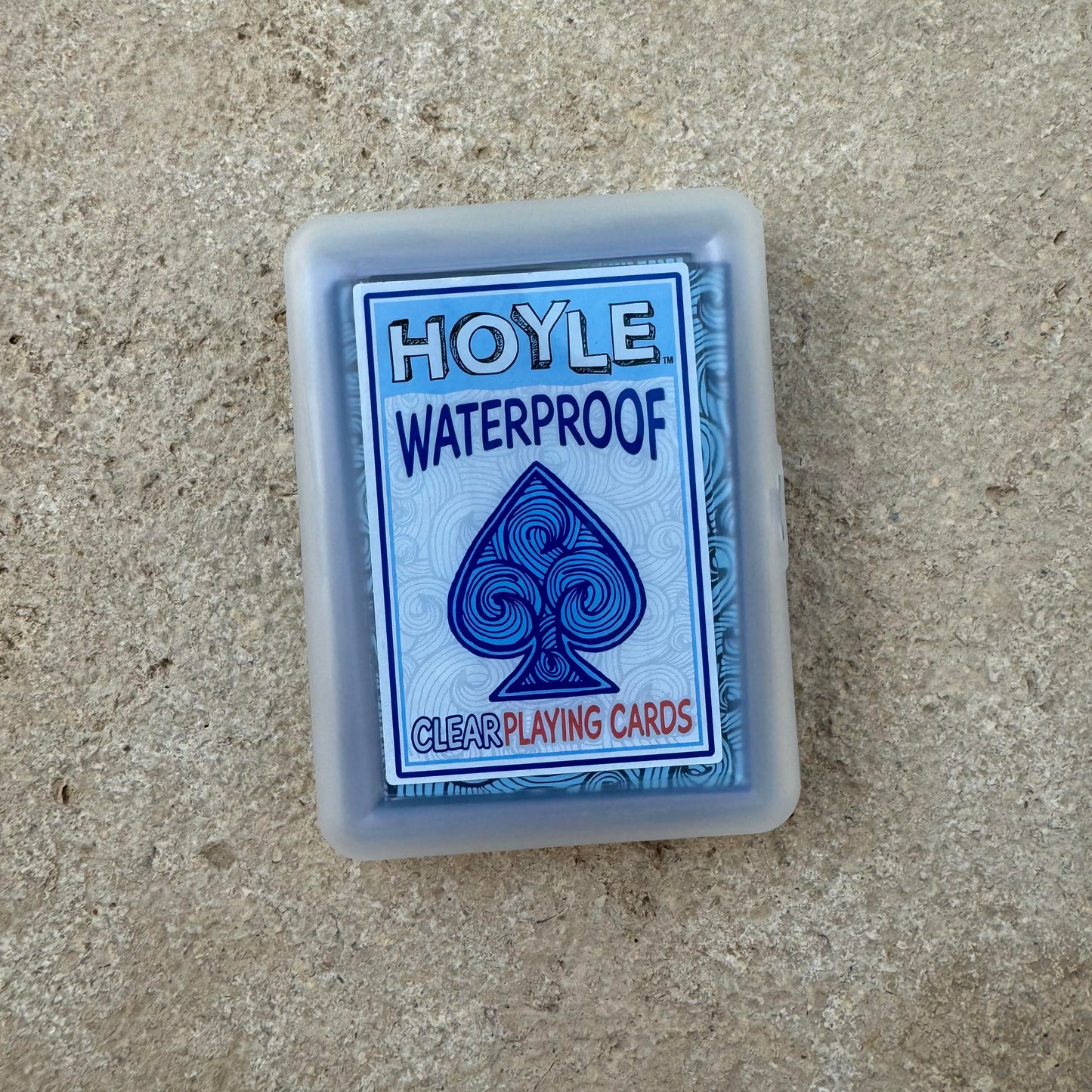 Clear Waterproof Playing Cards