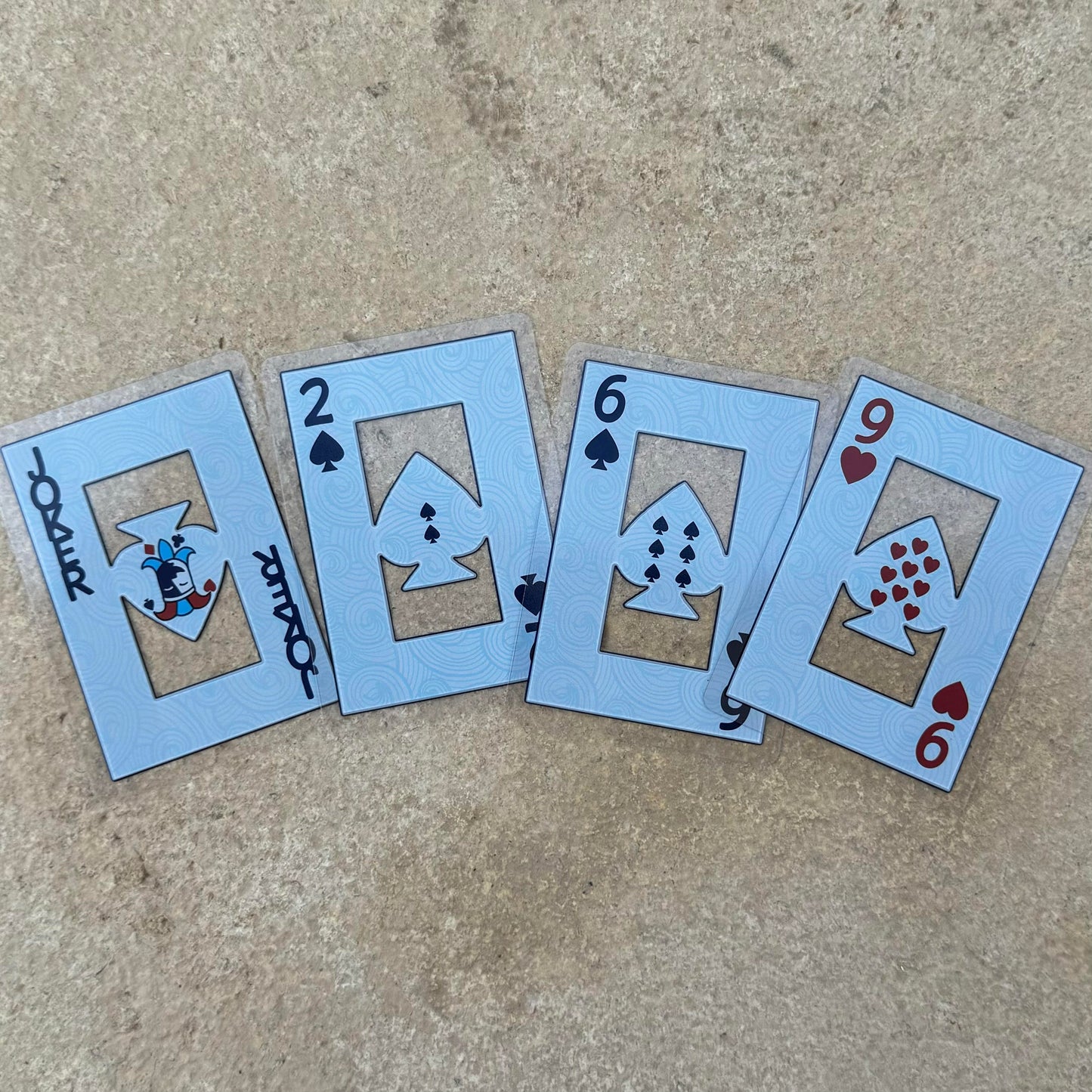 Clear Waterproof Playing Cards