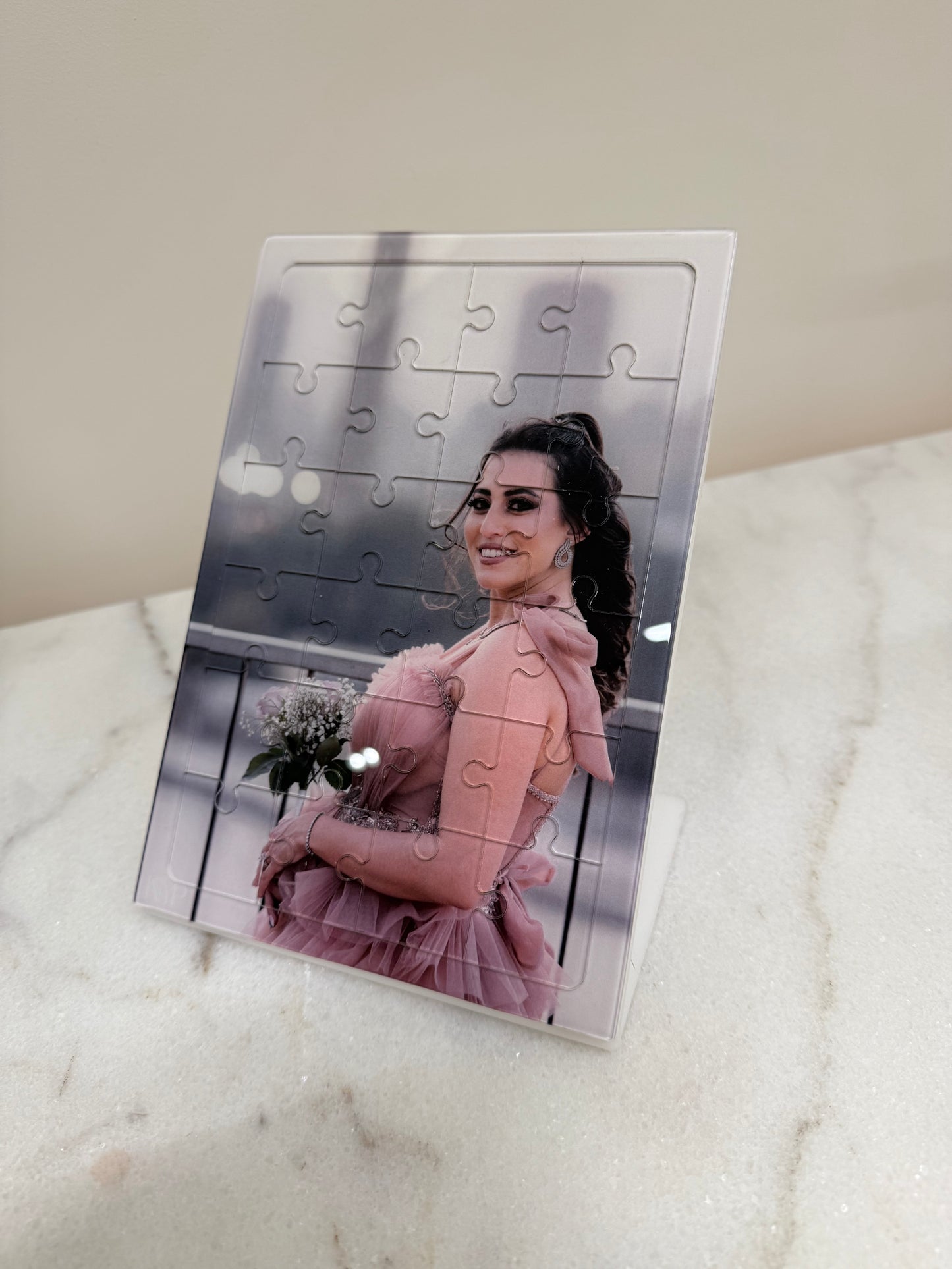 Make Your Own Acrylic Puzzle Photo Frame
