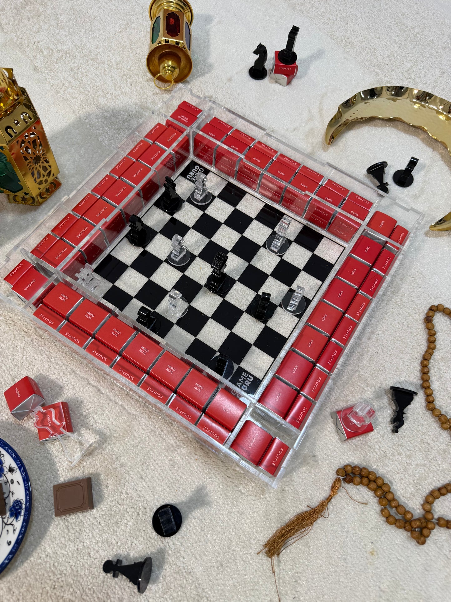 Chess Ramadan Tray - Soufflé Chocolate