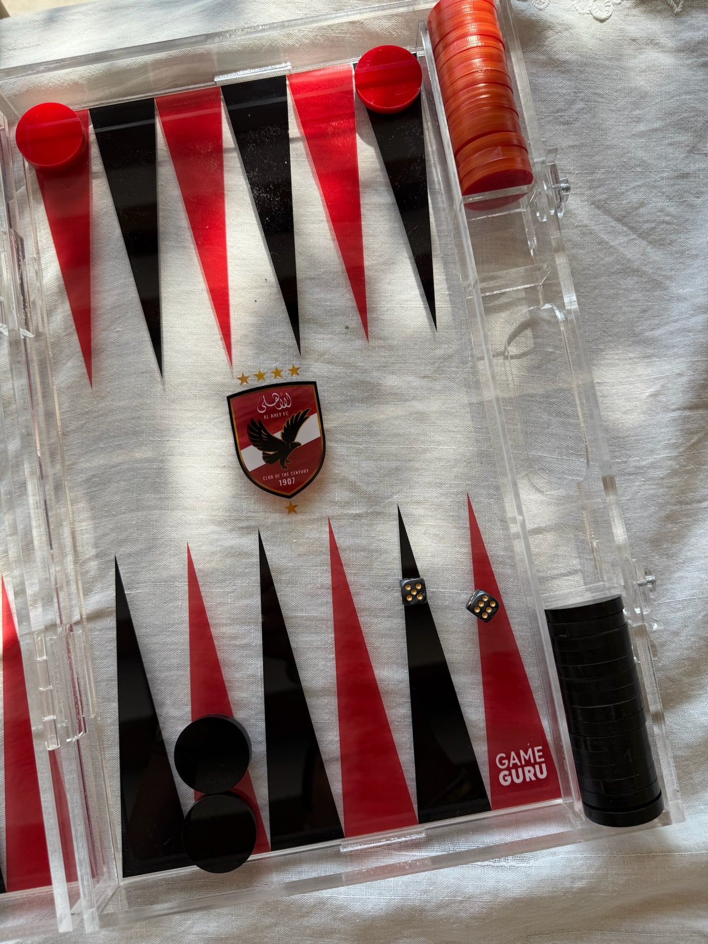Al-Ahly Acrylic Tawla Set