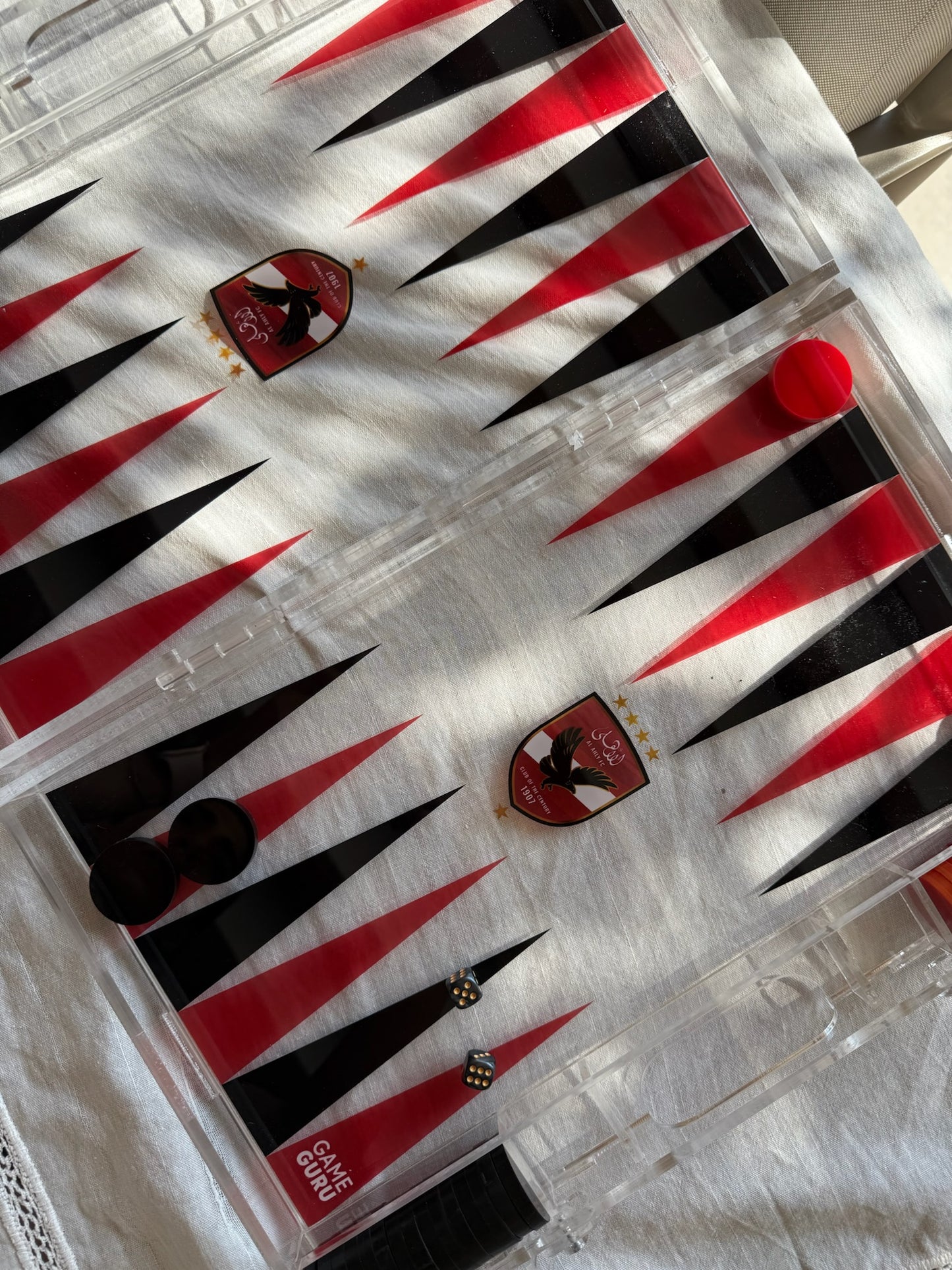 Al-Ahly Acrylic Tawla Set