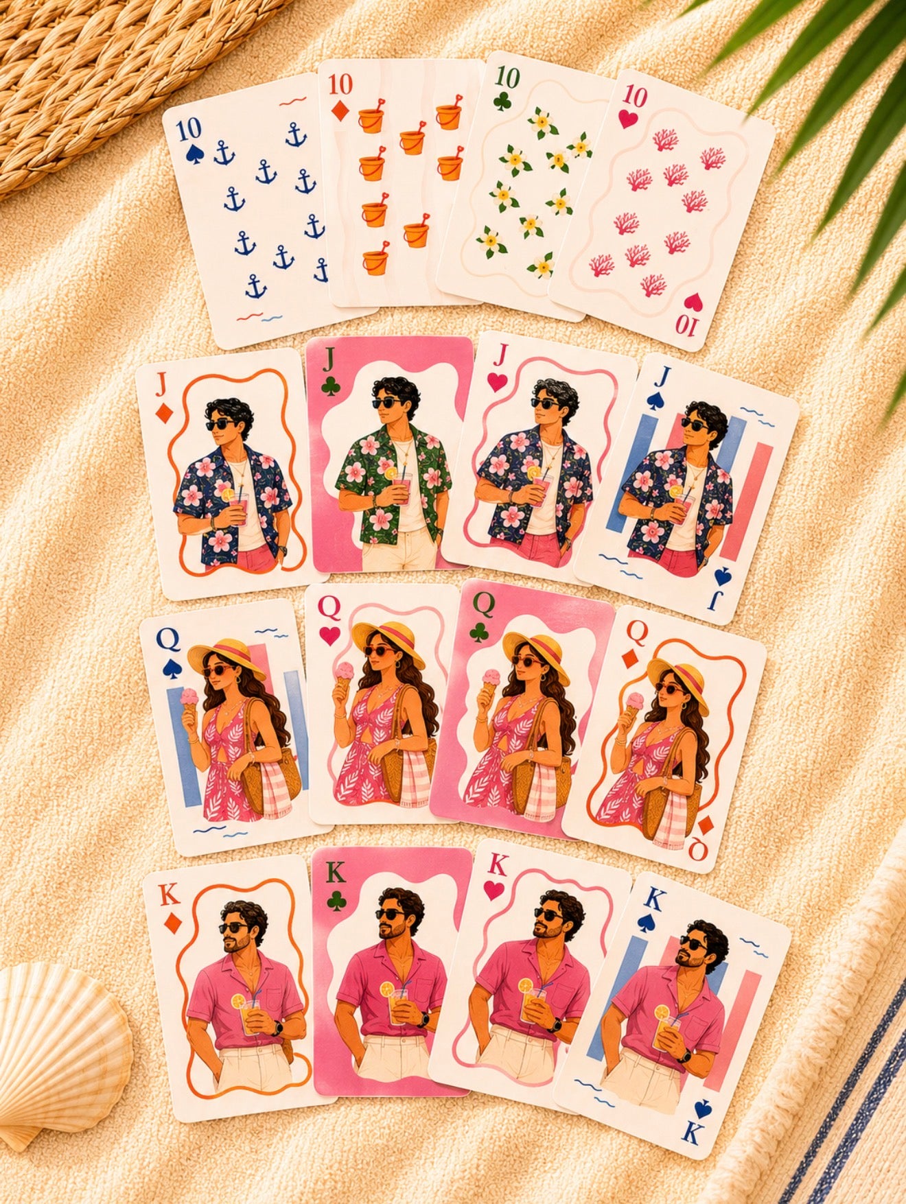 Beach Chill Cards Deck