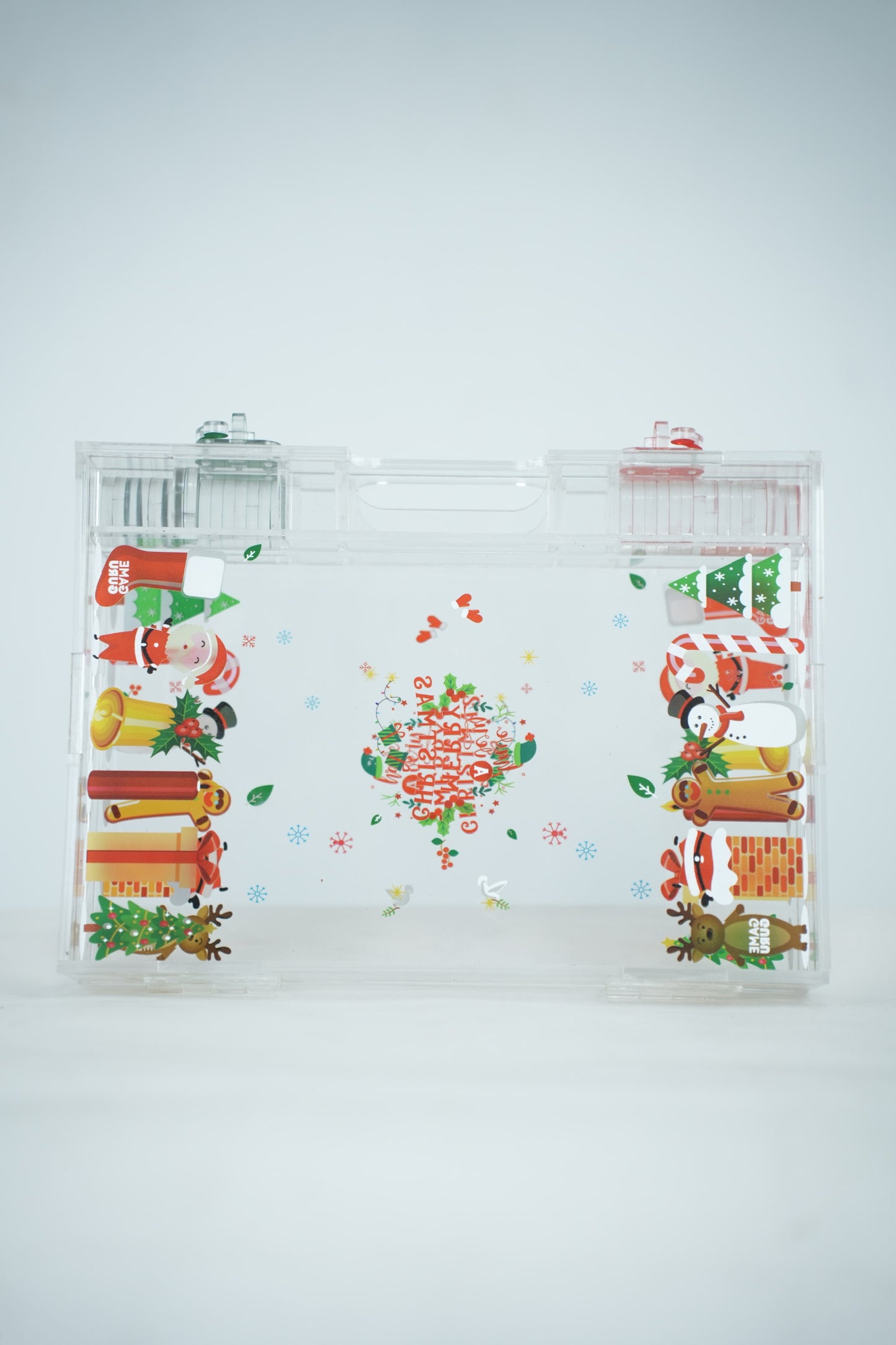 Christmas Edition Acrylic Tawla Set