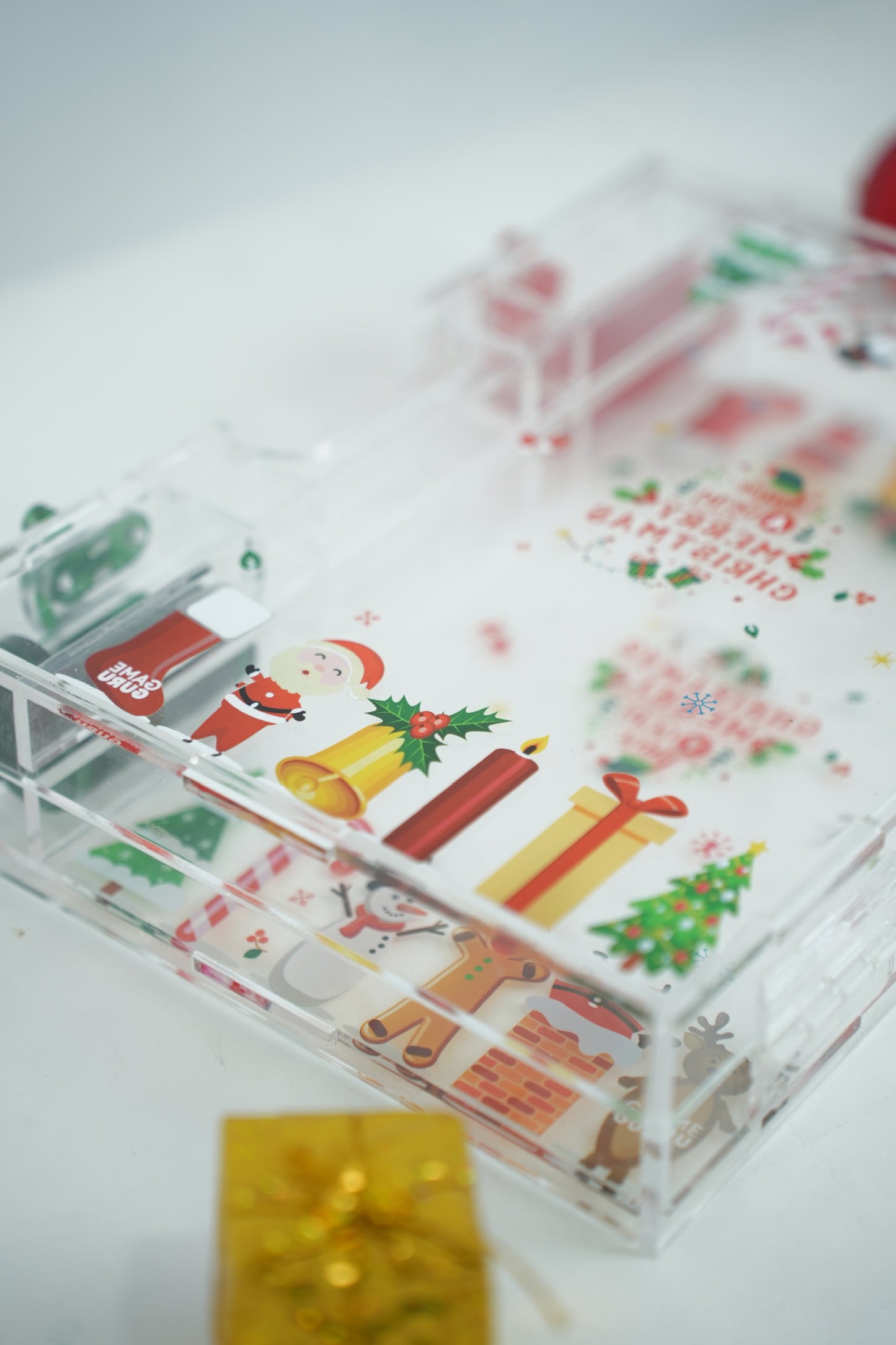 Christmas Edition Acrylic Tawla Set