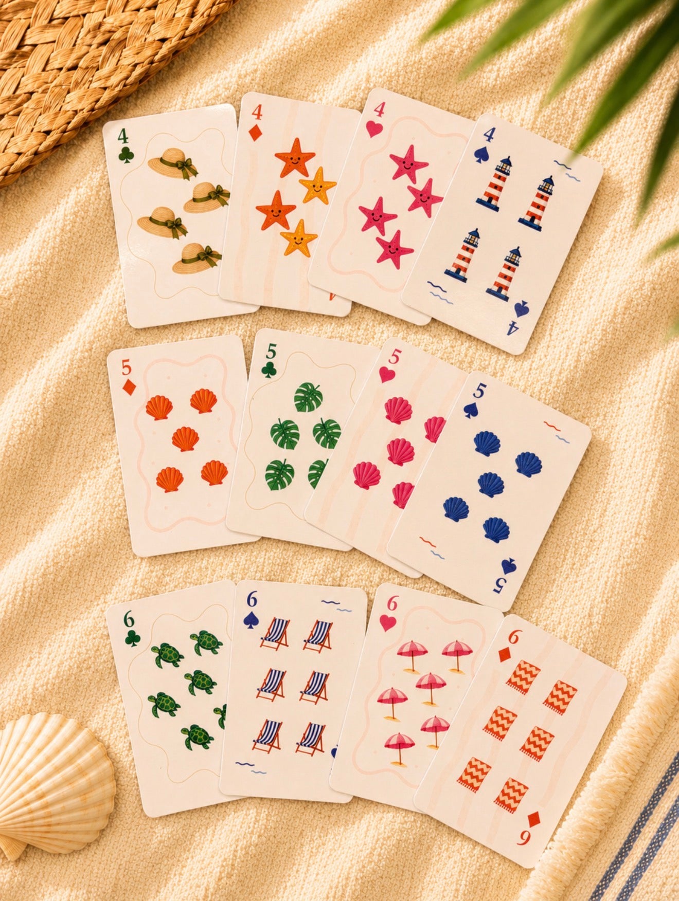 Beach Chill Cards Deck