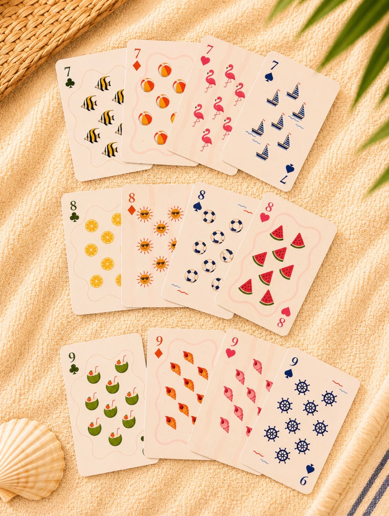 Beach Chill Cards Deck