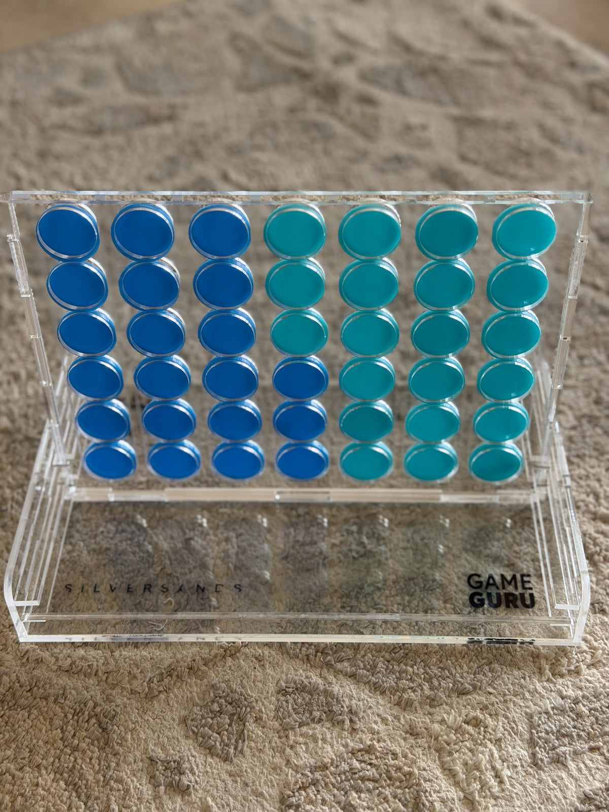 Customize your own acrylic Connect Four