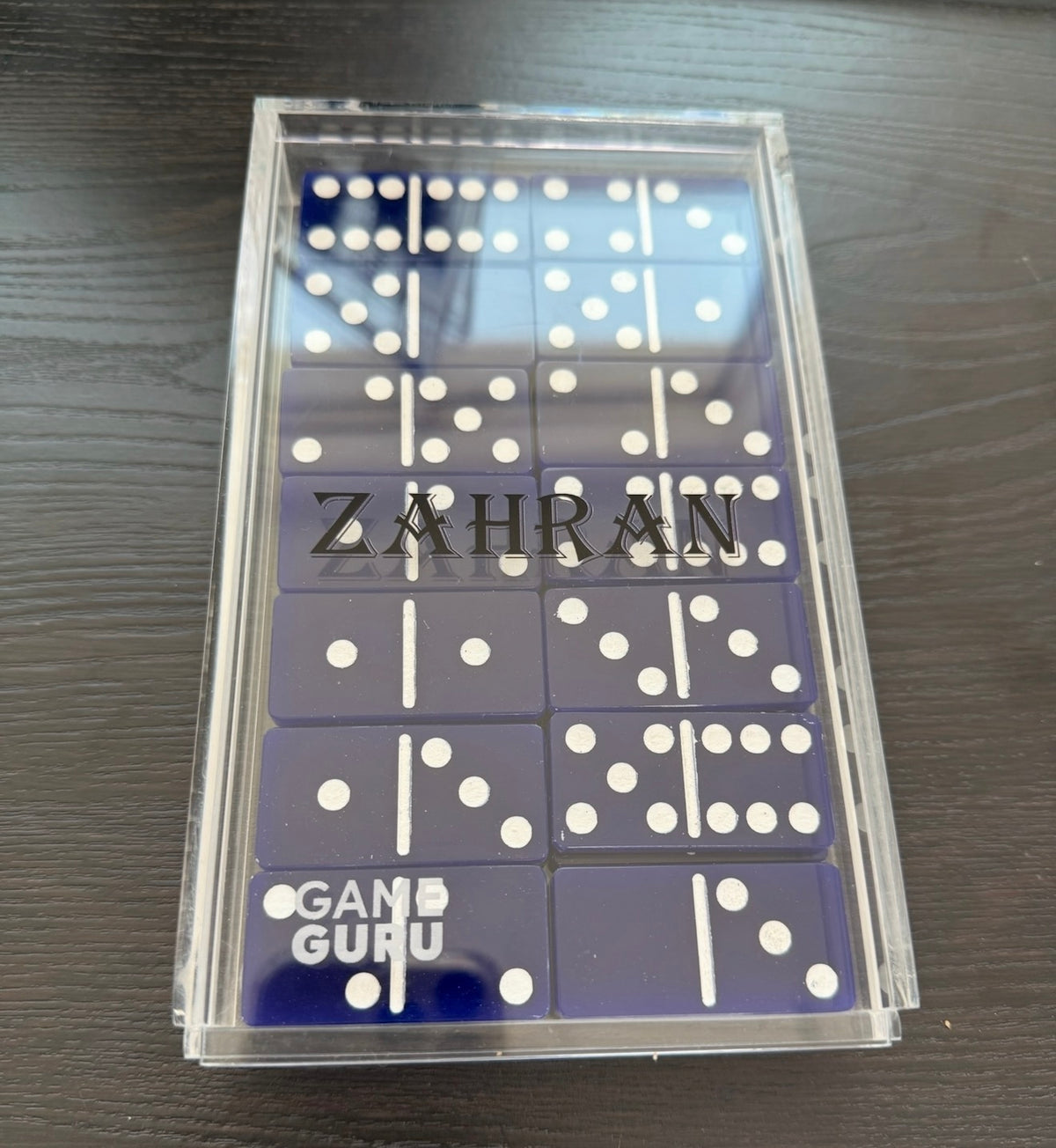Customize your own acrylic Domino