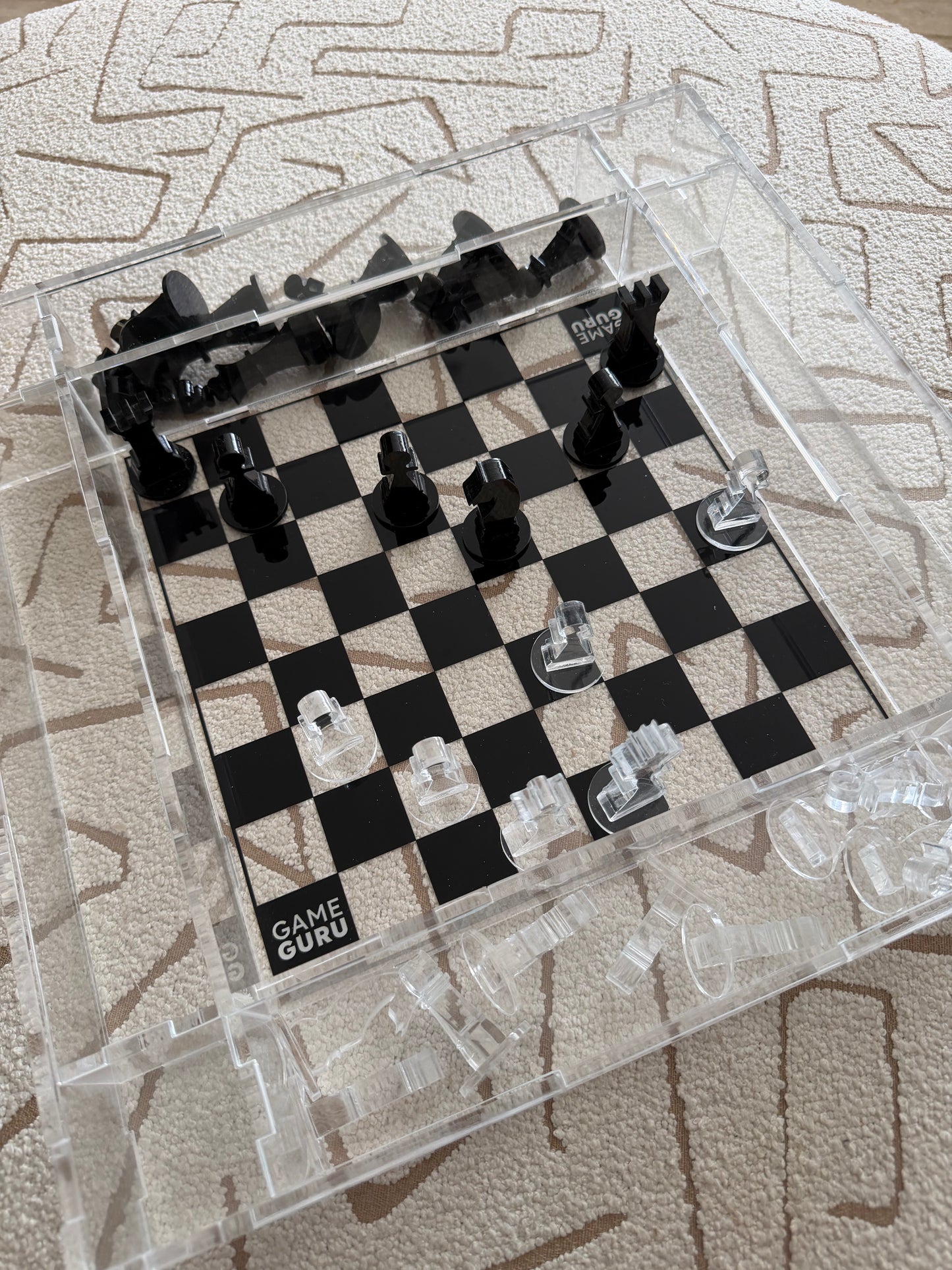 Acrylic Chess Tray