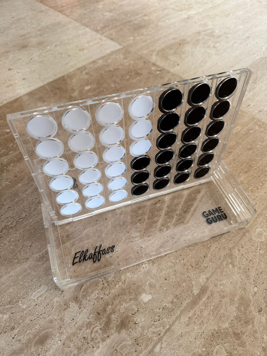 Customize your own acrylic Connect Four