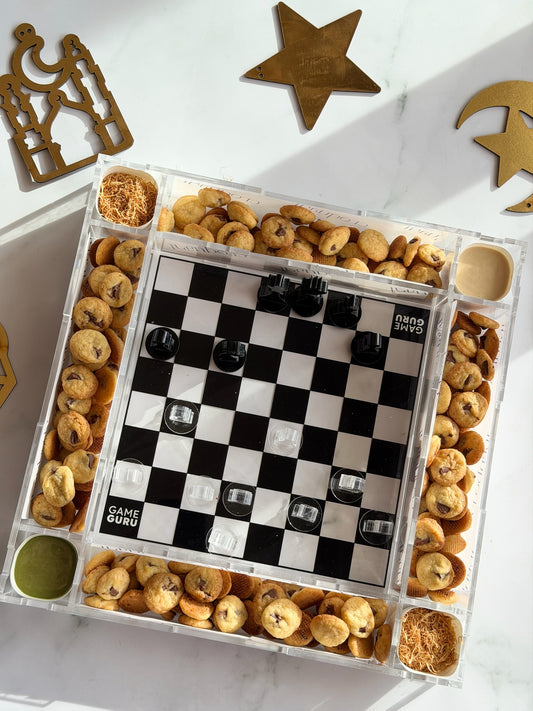 Chess Ramadan Tray - Croquant Mini Cookie Chips