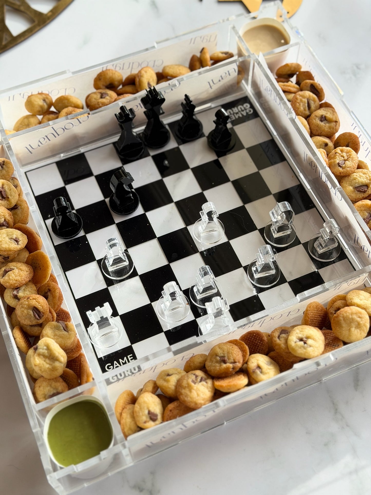 Chess Ramadan Tray - Croquant Mini Cookie Chips