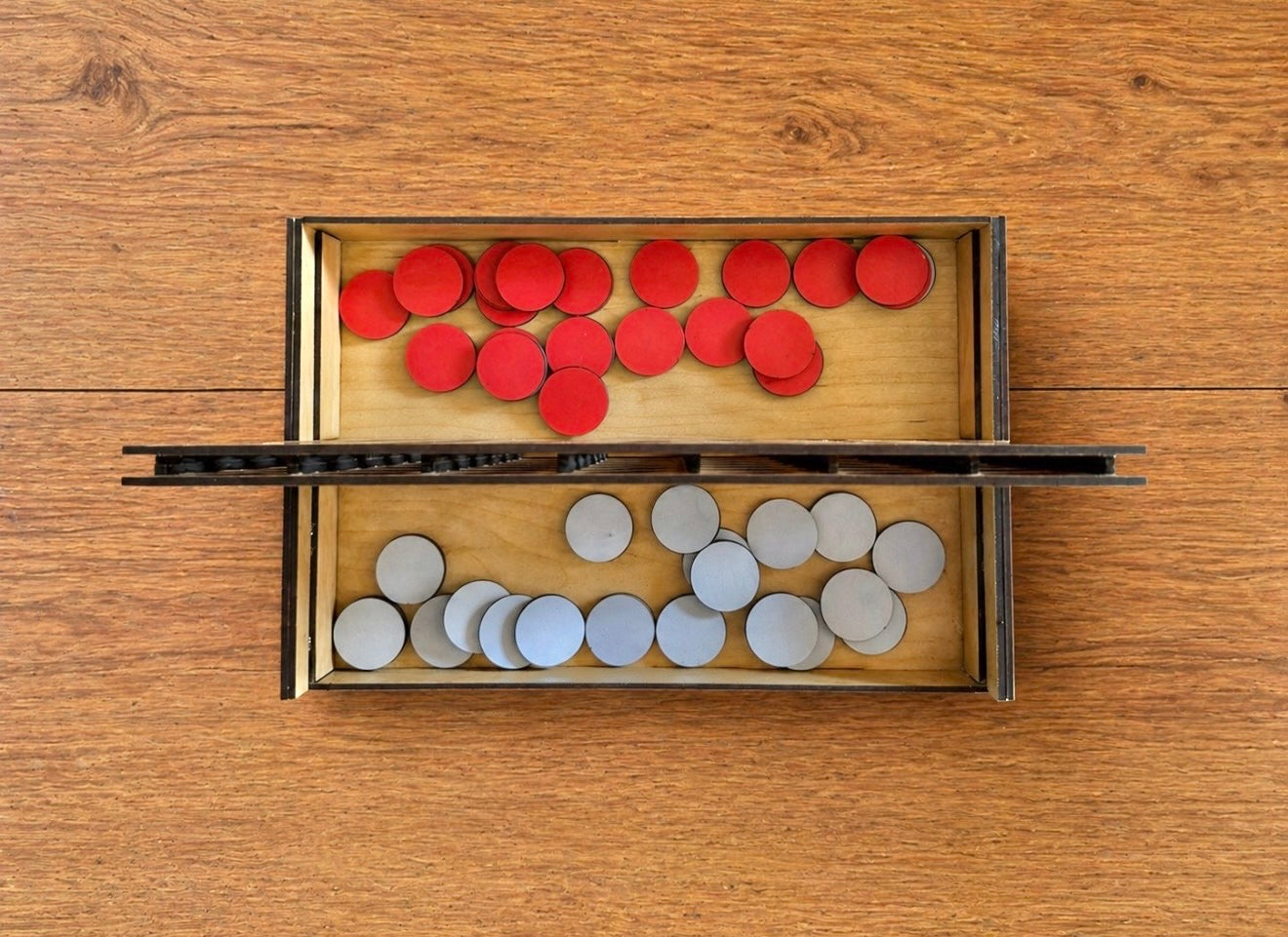 Wooden Blue x Red Connect Four