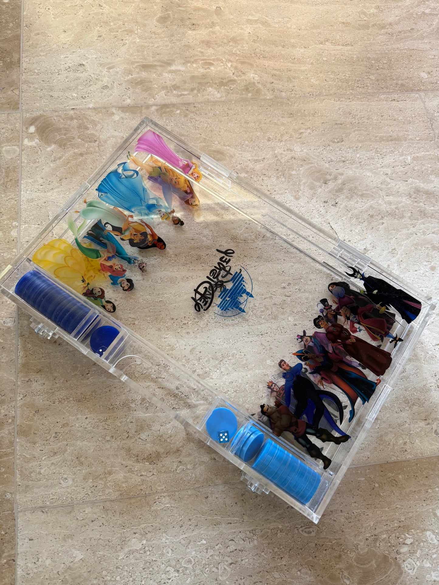 Disney Acrylic Tawla Set