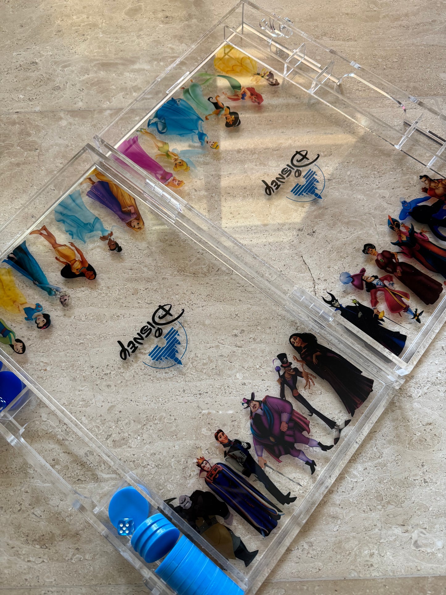 Disney Acrylic Tawla Set