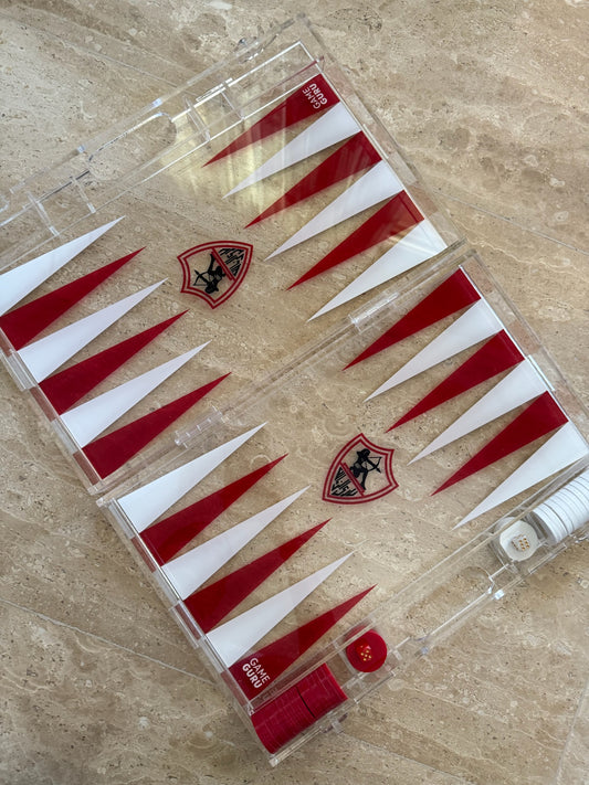 Zamalek Acrylic Tawla Set