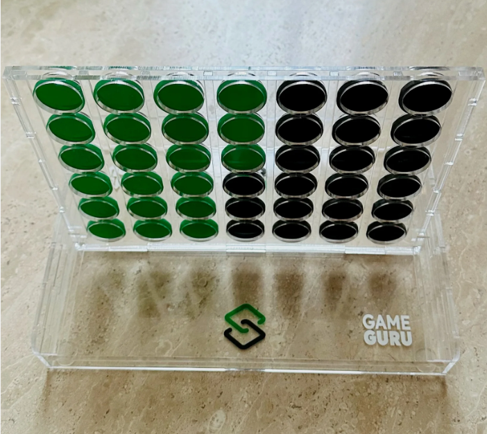 Customize your own acrylic Connect Four